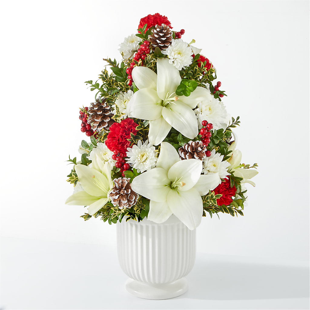 Festive Moments Tree – SB FLORAL & DESIGN, Erie IL
