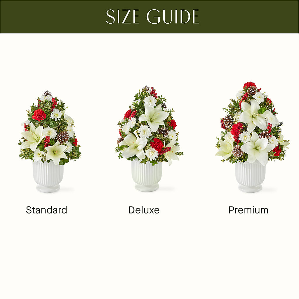 Festive Moments Tree – SB FLORAL & DESIGN, Erie IL
