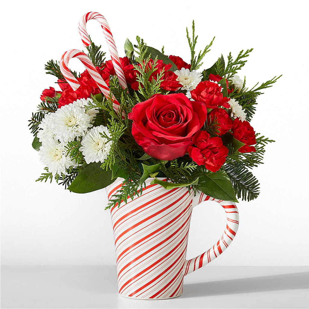 Peppermint Swirl Mug – SB FLORAL & DESIGN, Erie IL