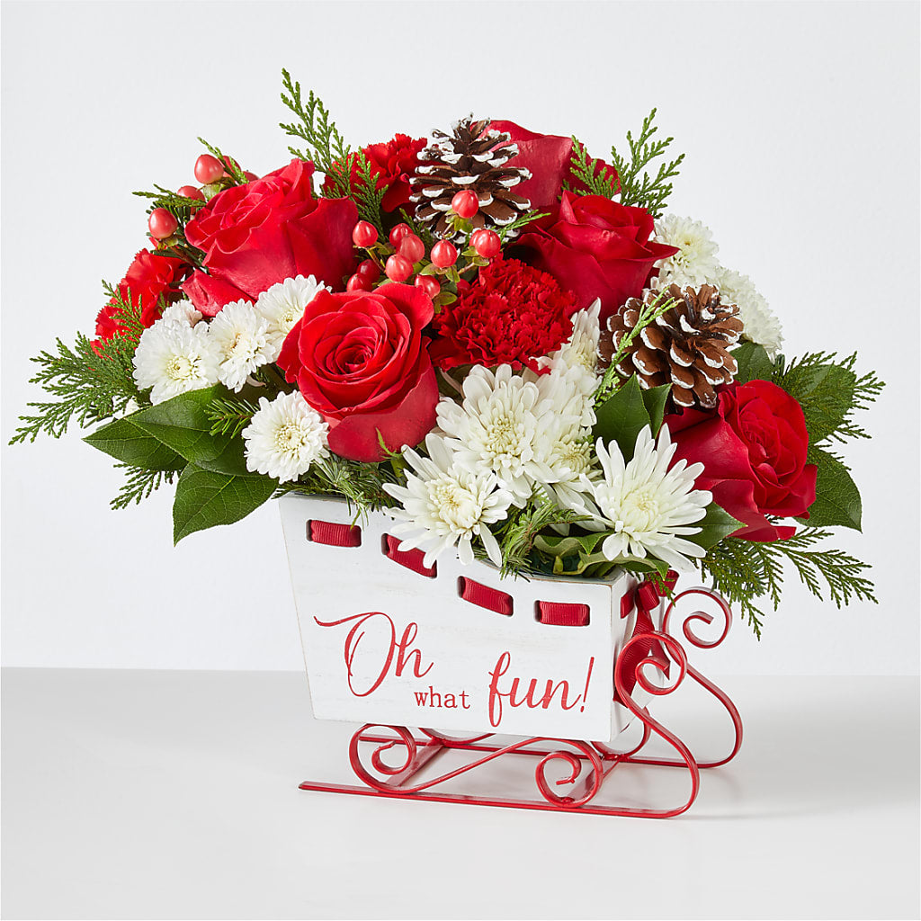 Sleigh Bells Bouquet – SB FLORAL & DESIGN, Erie IL