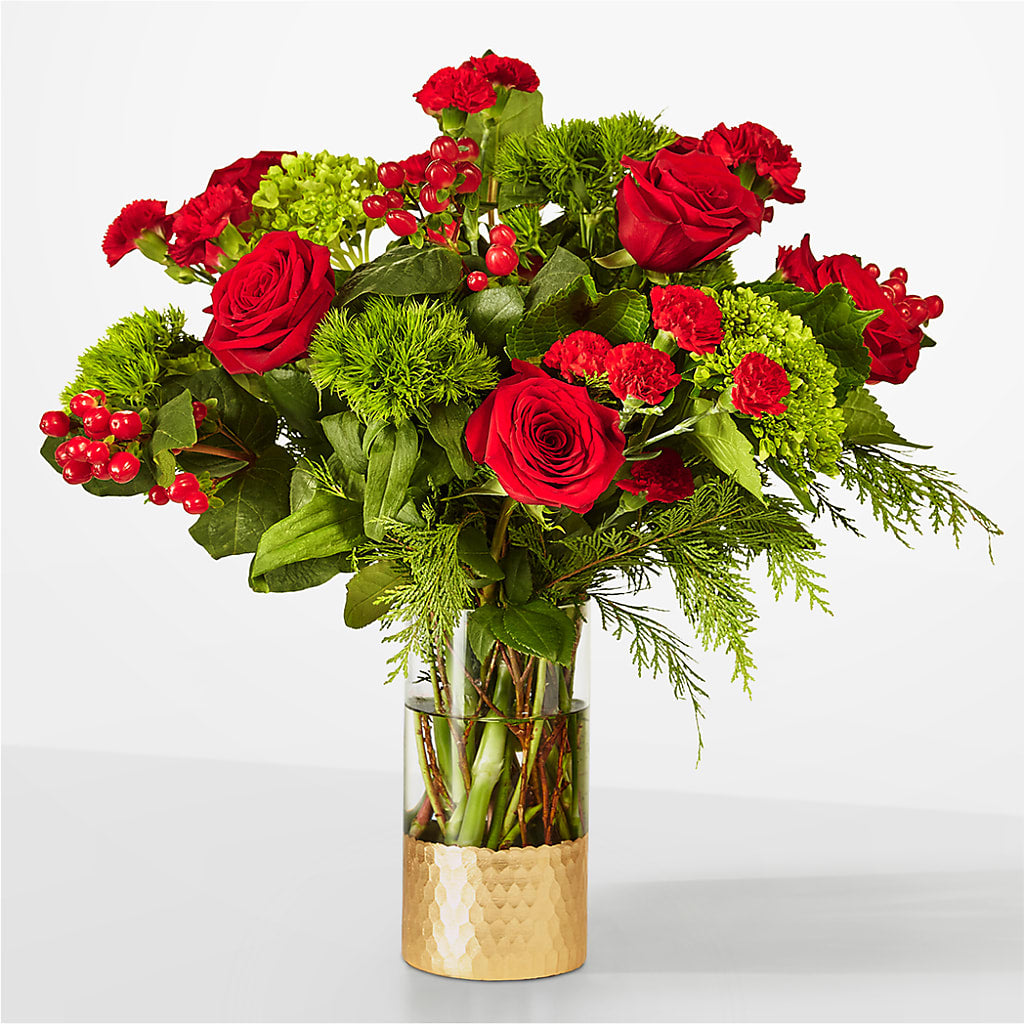 Plaid Throw Bouquet – SB FLORAL & DESIGN, Erie IL