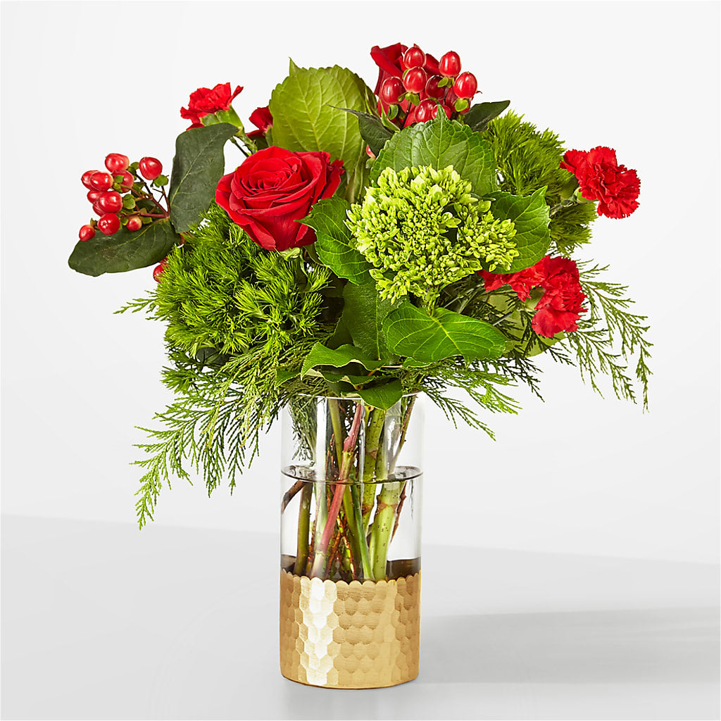 Plaid Throw Bouquet – SB FLORAL & DESIGN, Erie IL