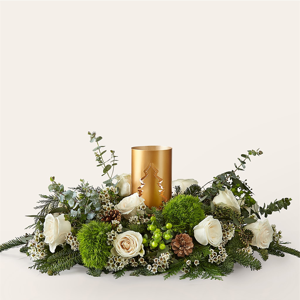 Chestnuts Roasting Centerpiece – SB FLORAL & DESIGN, Erie IL