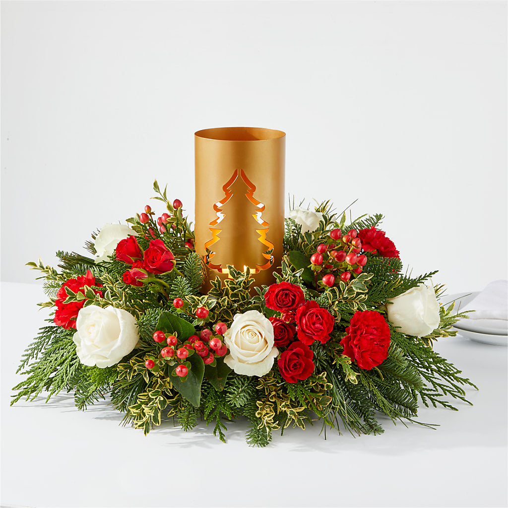 December Dreams Centerpiece – SB FLORAL & DESIGN, Erie IL