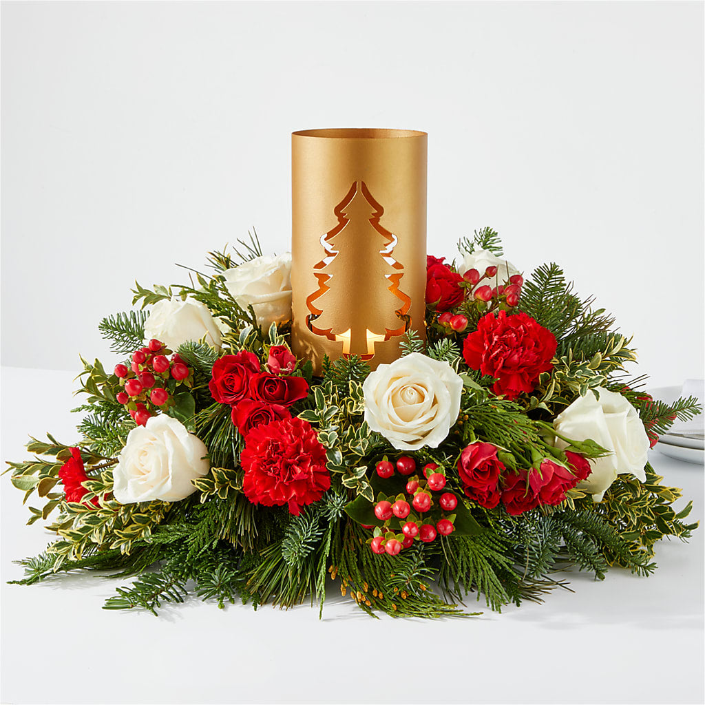 December Dreams Centerpiece – SB FLORAL & DESIGN, Erie IL