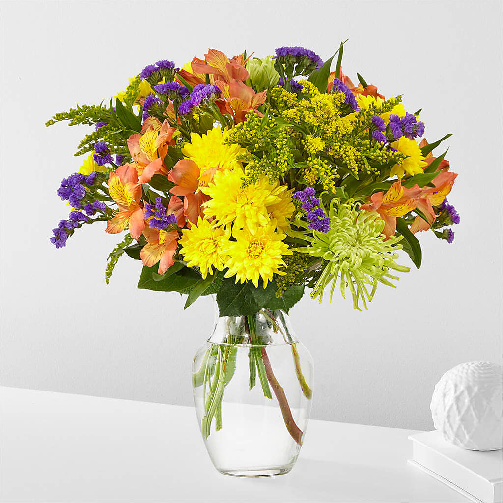Marmalade Skies Bouquet – SB FLORAL & DESIGN, Erie IL