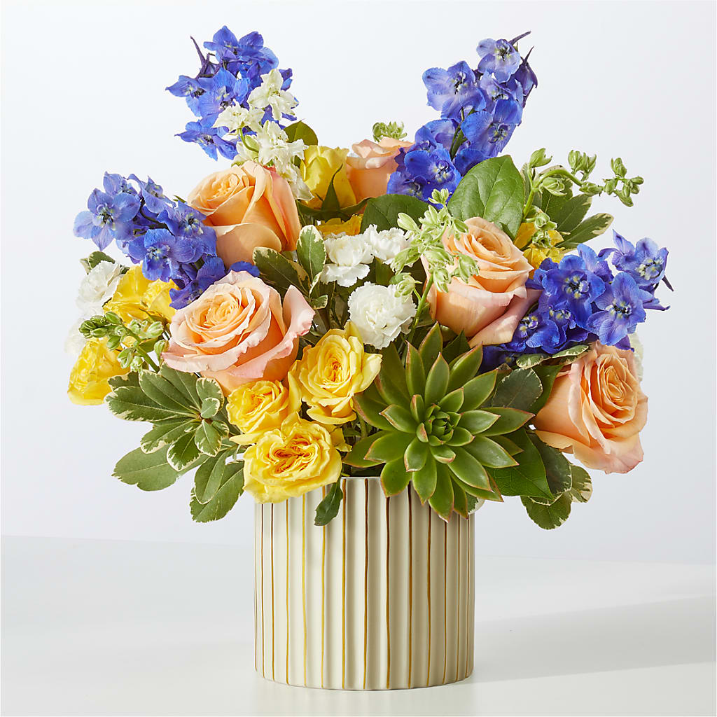Cobalt Reverie Bouquet – SB FLORAL & DESIGN, Erie IL