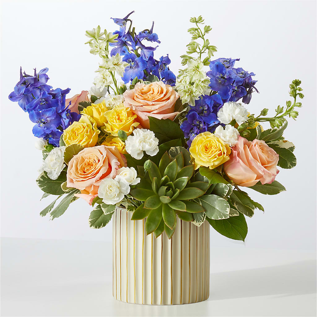 Cobalt Reverie Bouquet – SB FLORAL & DESIGN, Erie IL