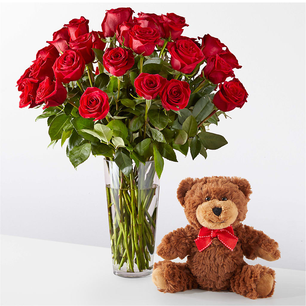 Romantic Long Stem Red Rose Bouquet Bundles – SB FLORAL & DESIGN, Erie IL