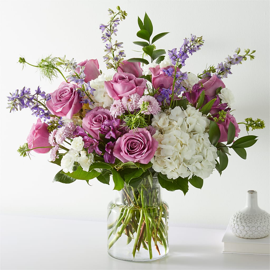 Violet Caress Bouquet – SB FLORAL & DESIGN, Erie IL