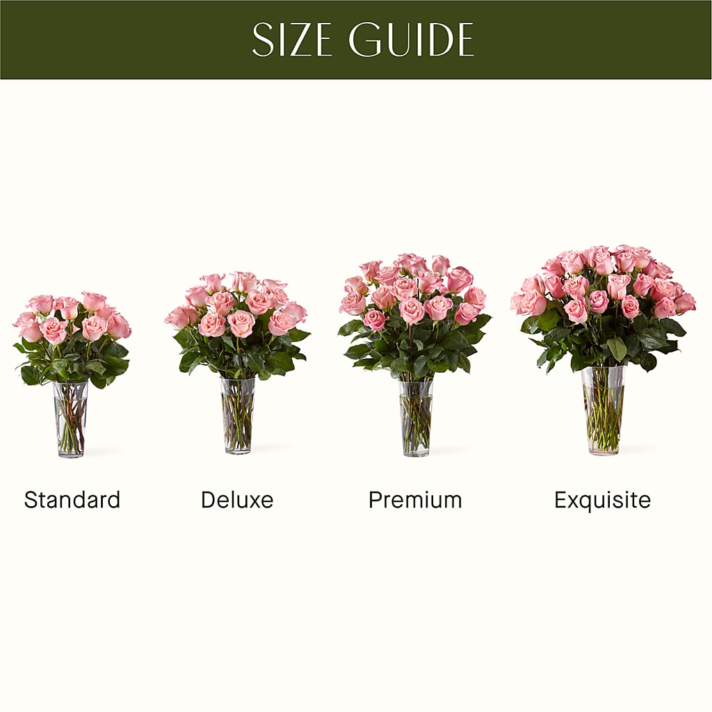 Long Stem Pink Rose Bouquet – SB FLORAL & DESIGN, Erie IL
