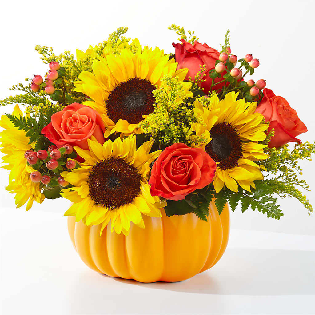 Pick of the Patch Pumpkin Bouquet – SB FLORAL & DESIGN, Erie IL