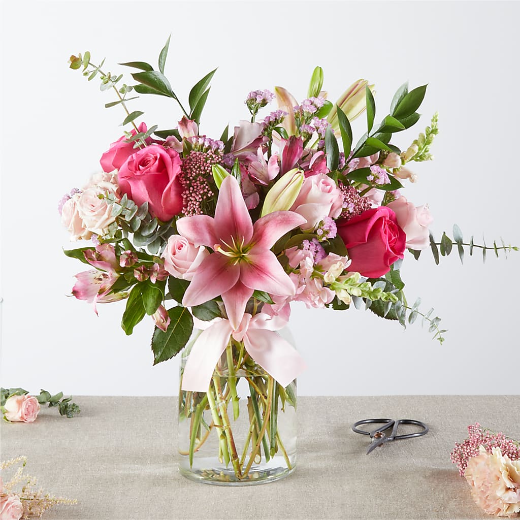 Pink Ribbon - A Florist Original – SB FLORAL & DESIGN, Erie IL