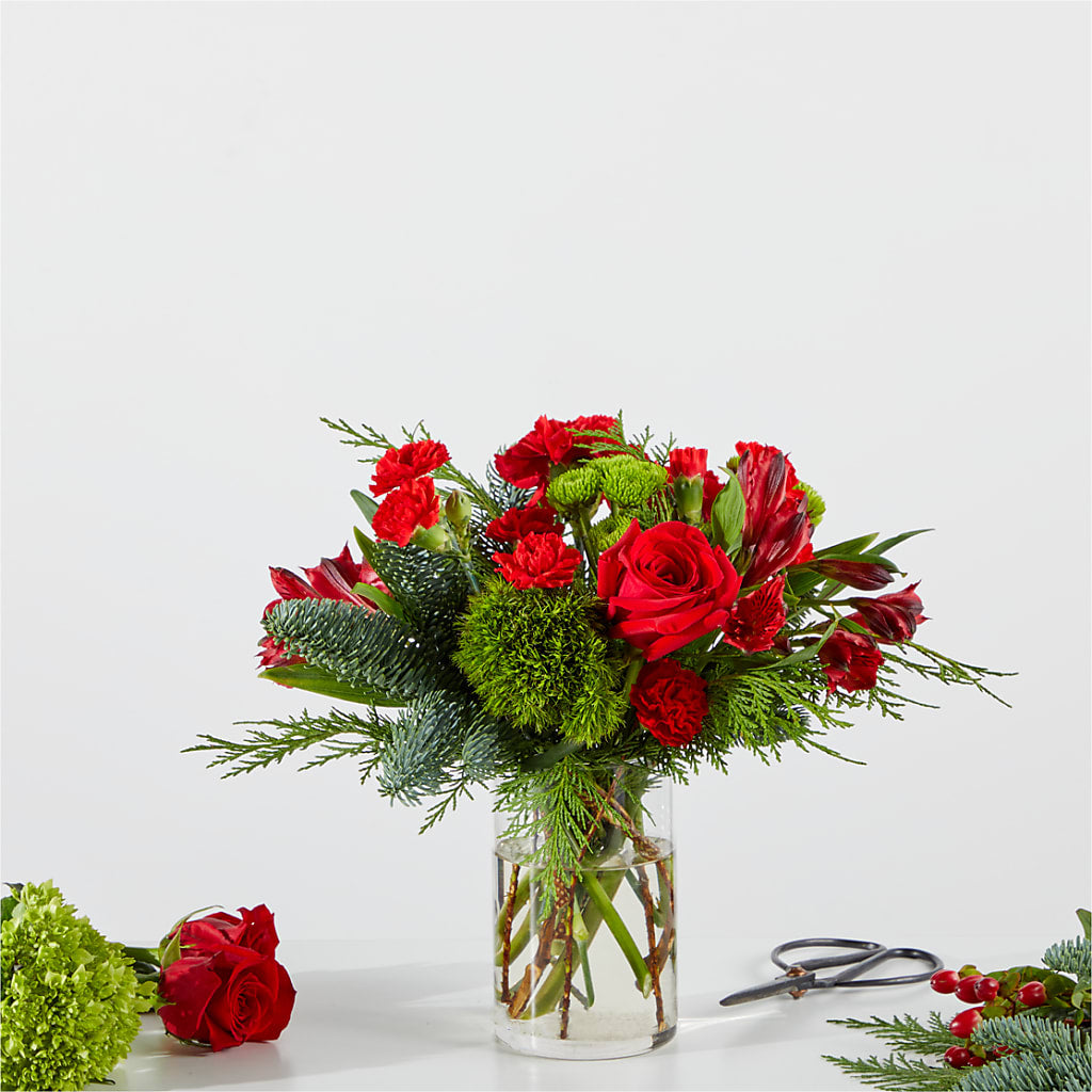 Merry Moment Bouquet – A Florist Original – SB FLORAL & DESIGN, Erie IL