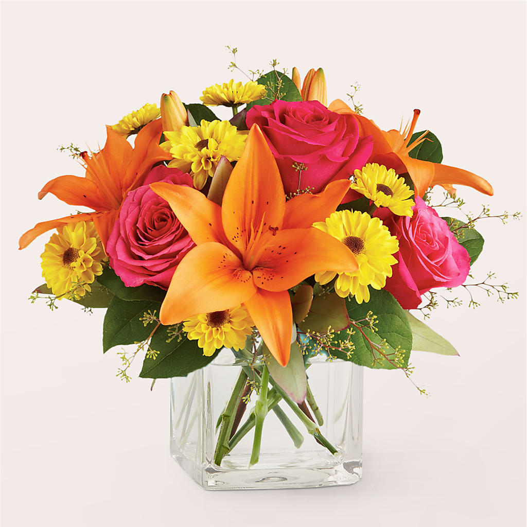 Neon Lights Bouquet – SB FLORAL & DESIGN, Erie IL