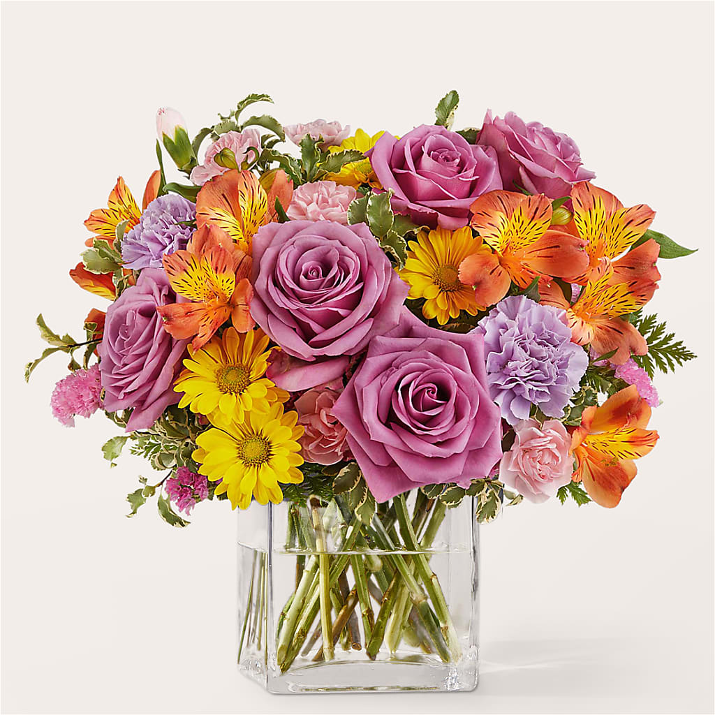 Shades of Happiness Bouquet – SB FLORAL & DESIGN, Erie IL