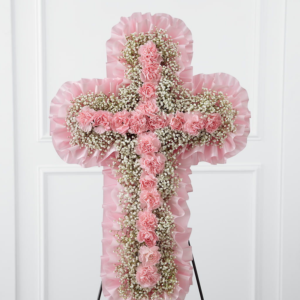 Angel's Cross Easel – SB FLORAL & DESIGN, Erie IL