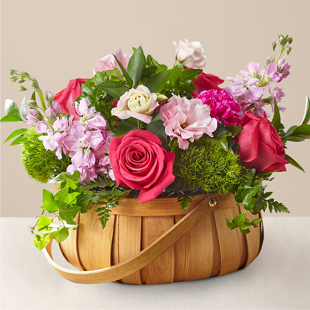 Radiance in Bloom Basket – SB FLORAL & DESIGN, Erie IL