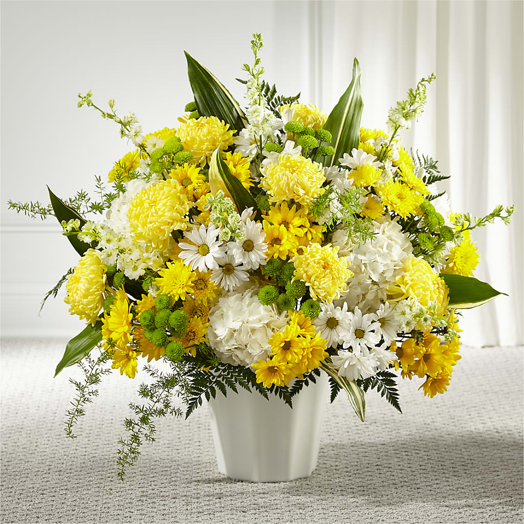 Unity & Grace Floor Basket – SB FLORAL & DESIGN, Erie IL