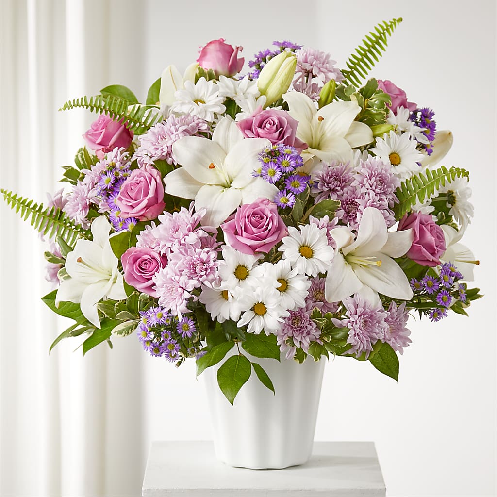 Warmest Thoughts Tabletop Basket – SB FLORAL & DESIGN, Erie IL
