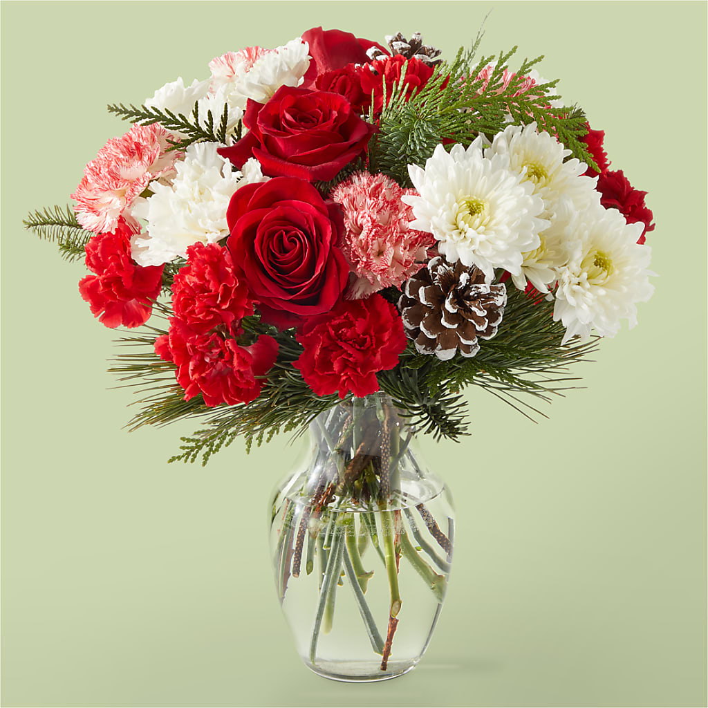 Candy Cane Lane Bouquet – SB FLORAL & DESIGN, Erie IL