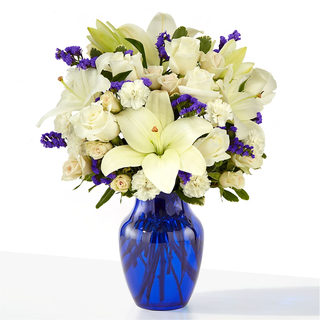 Sapphire Rush Bouquet – SB FLORAL & DESIGN, Erie IL