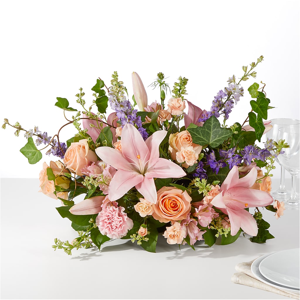 Blossom Time Centerpiece – SB FLORAL & DESIGN, Erie IL