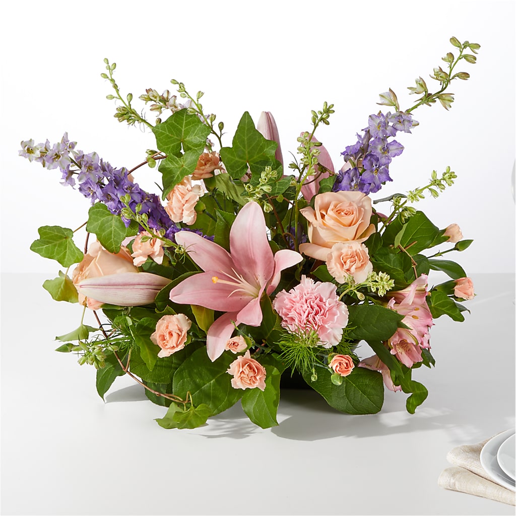 Blossom Time Centerpiece – SB FLORAL & DESIGN, Erie IL