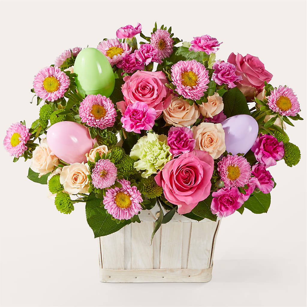 Get Eggcited Basket – SB FLORAL & DESIGN, Erie IL