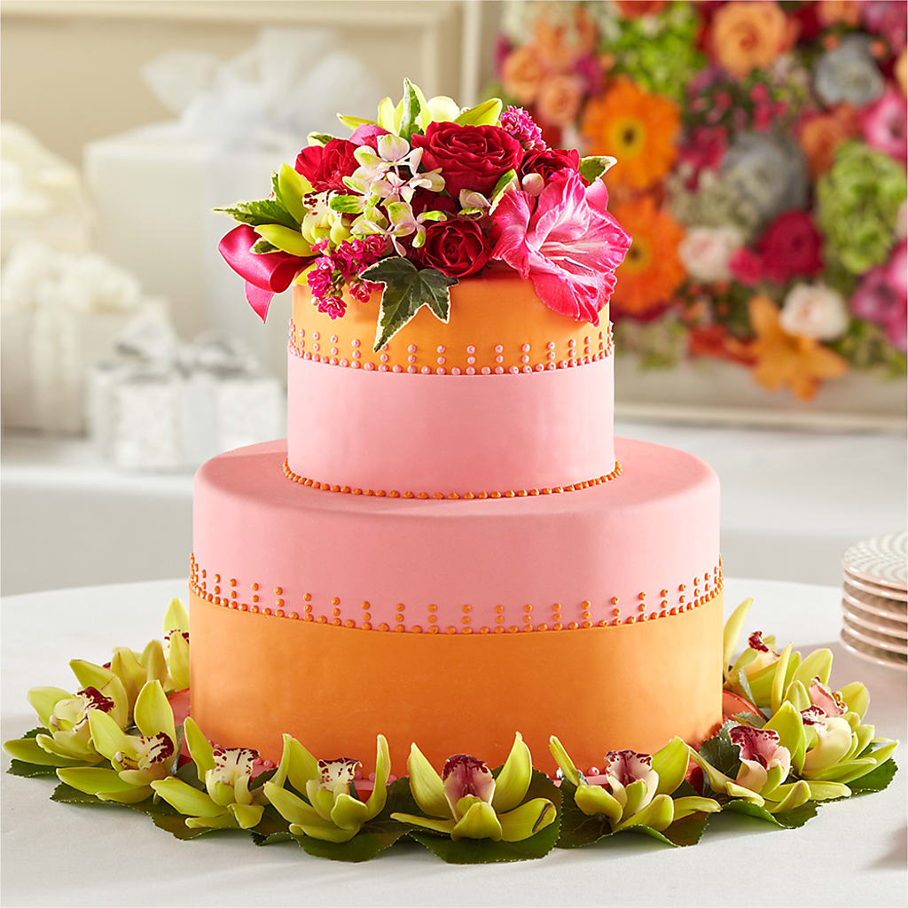 Sweet Citrus Cake Decor – SB FLORAL & DESIGN, Erie IL