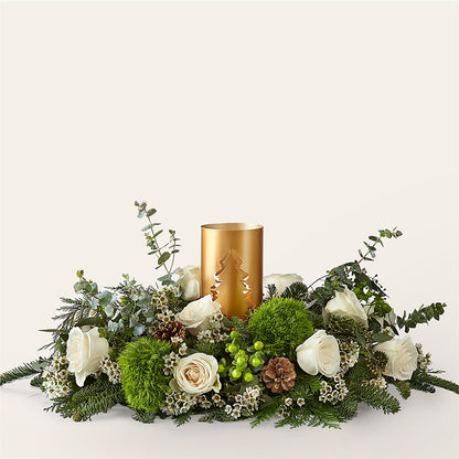 Chestnuts Roasting Centerpiece – SB FLORAL & DESIGN, Erie IL