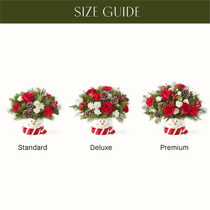 Jolly Snowman Bouquet – SB FLORAL & DESIGN, Erie IL