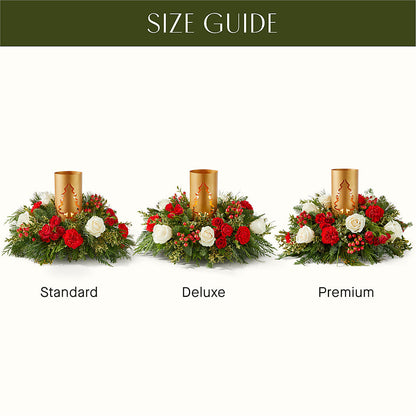 December Dreams Centerpiece – SB FLORAL & DESIGN, Erie IL