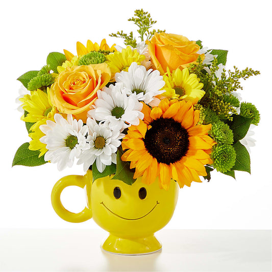 Be Happy Bouquet – SB FLORAL & DESIGN, Erie IL