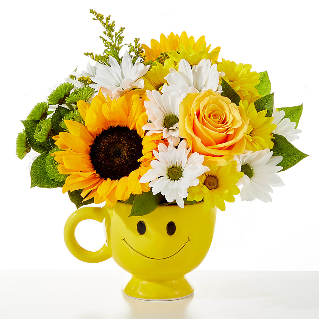 Be Happy Bouquet – SB FLORAL & DESIGN, Erie IL