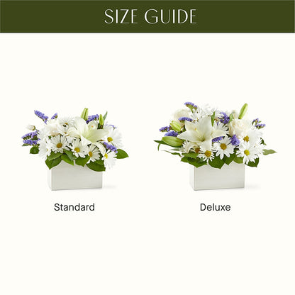 Beyond Blue Box Bouquet – SB FLORAL & DESIGN, Erie IL