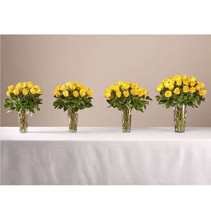 Long Stem Yellow Rose Bouquet – SB FLORAL & DESIGN, Erie IL