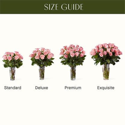 Long Stem Pink Rose Bouquet – SB FLORAL & DESIGN, Erie IL