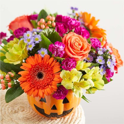Tricks & Treats Pumpkin – SB FLORAL & DESIGN, Erie IL