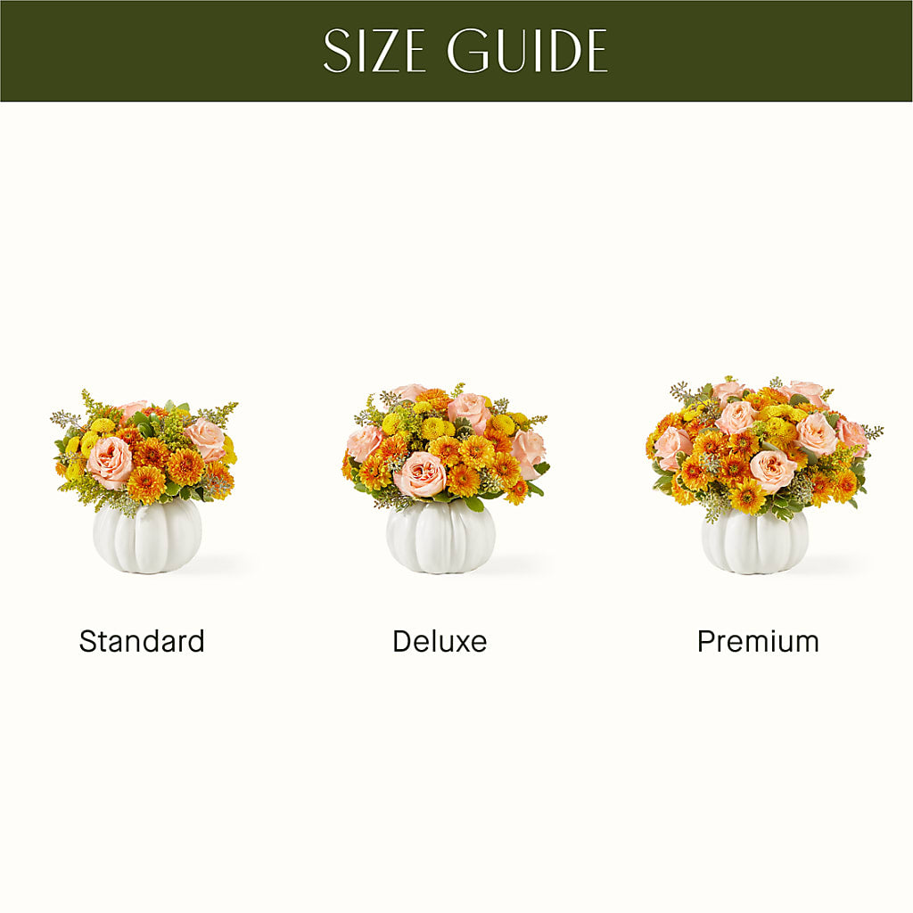 Peachy Pumpkin – SB FLORAL & DESIGN, Erie IL