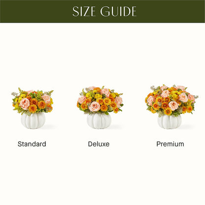Peachy Pumpkin – SB FLORAL & DESIGN, Erie IL