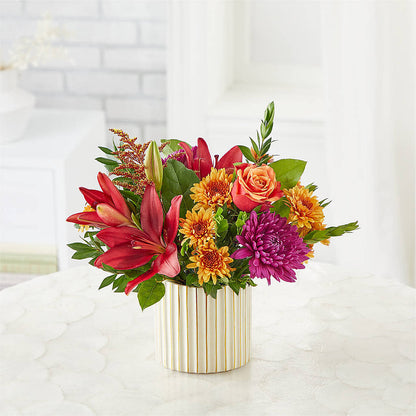 Burgundy Landscape Bouquet – SB FLORAL & DESIGN, Erie IL
