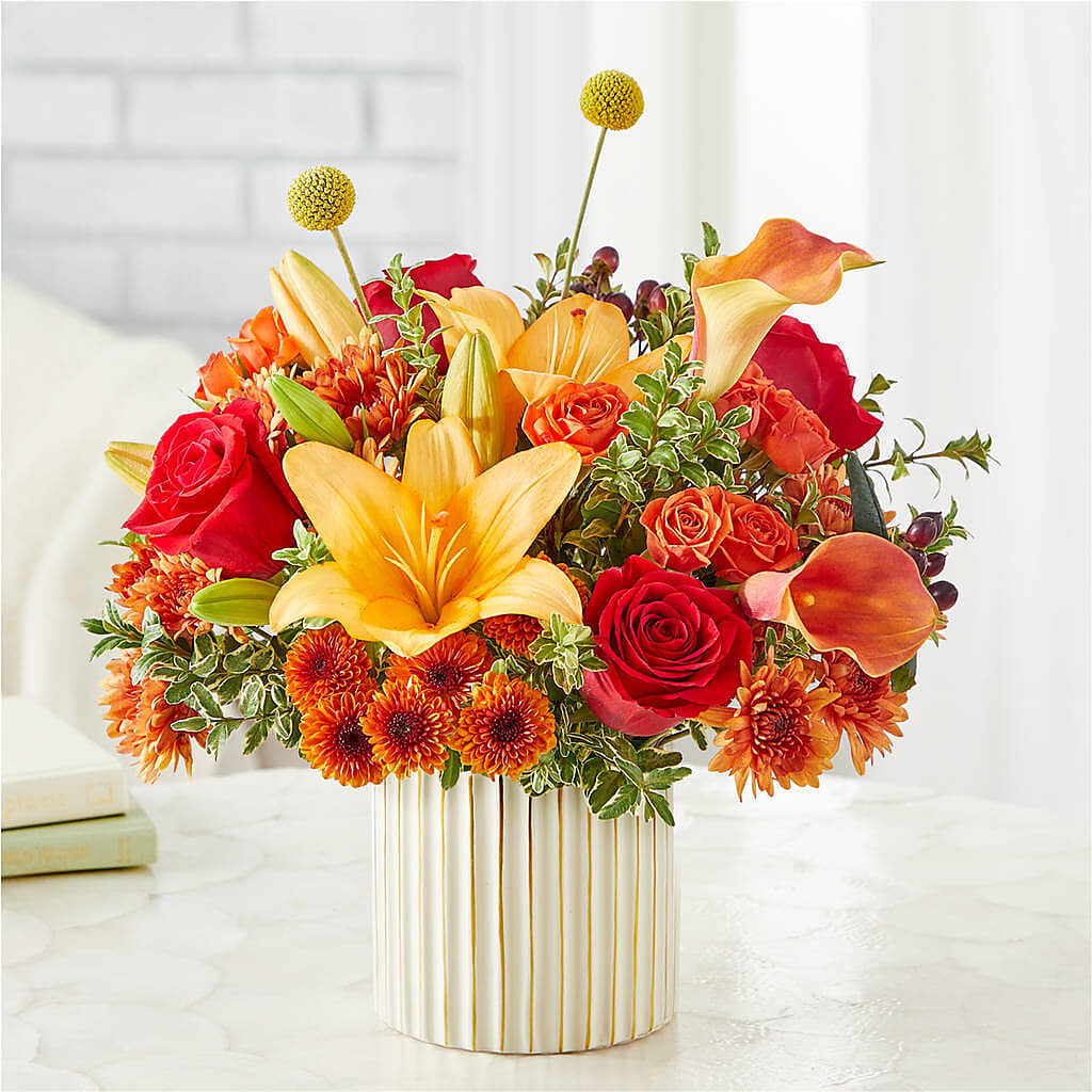 Scarlet Skies Bouquet – SB FLORAL & DESIGN, Erie IL