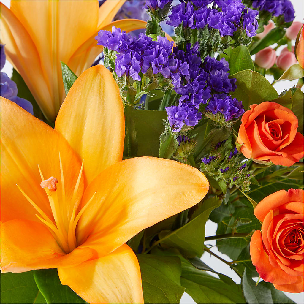 Radiant Citrus Bouquet – SB FLORAL & DESIGN, Erie IL