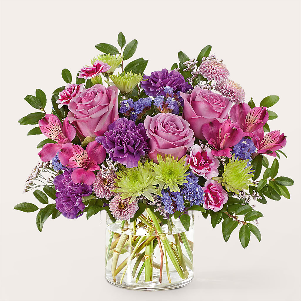 Glass Half Full Bouquet – SB FLORAL & DESIGN, Erie IL