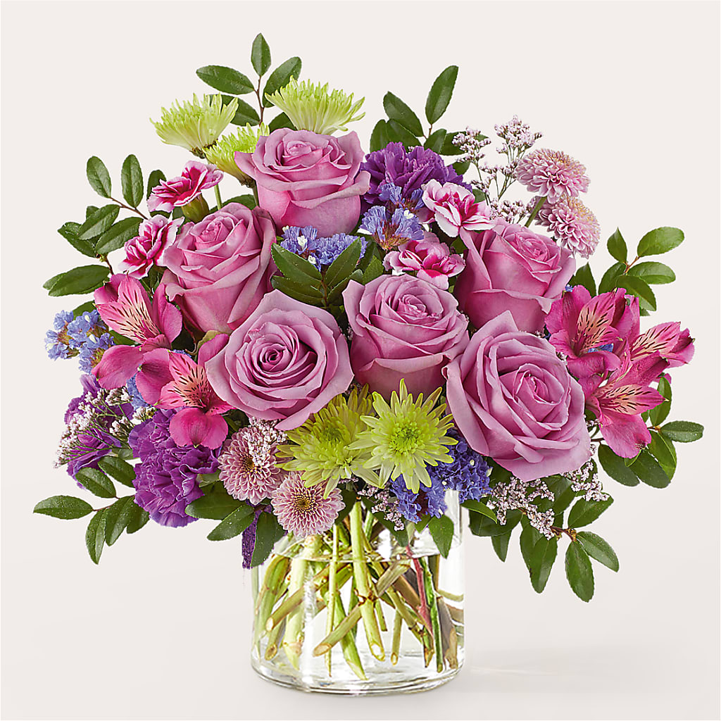 Glass Half Full Bouquet – SB FLORAL & DESIGN, Erie IL