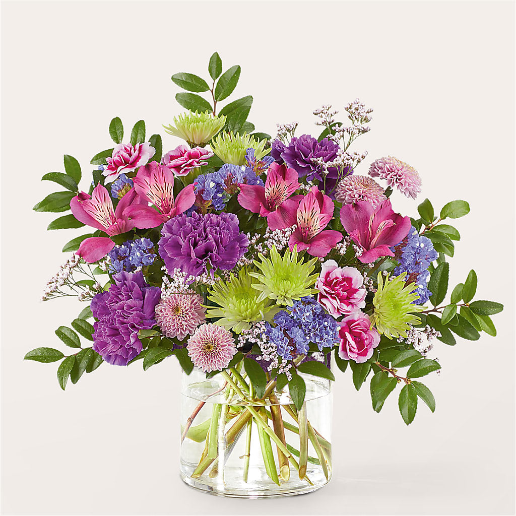 Glass Half Full Bouquet – SB FLORAL & DESIGN, Erie IL