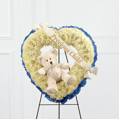 Precious Child Standing Heart – SB FLORAL & DESIGN, Erie IL