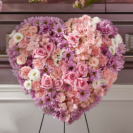 Heaven's Light Heart – SB FLORAL & DESIGN, Erie IL