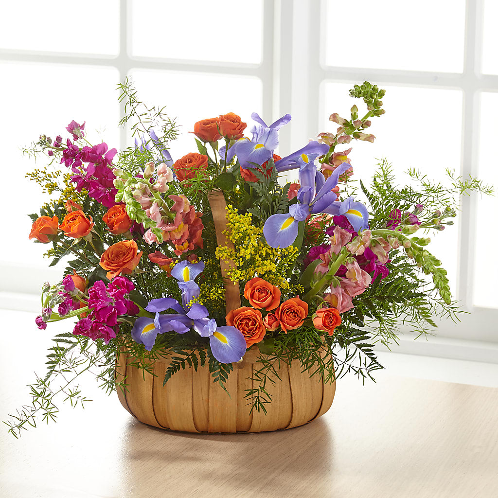 Garden of Life Basket – SB FLORAL & DESIGN, Erie IL